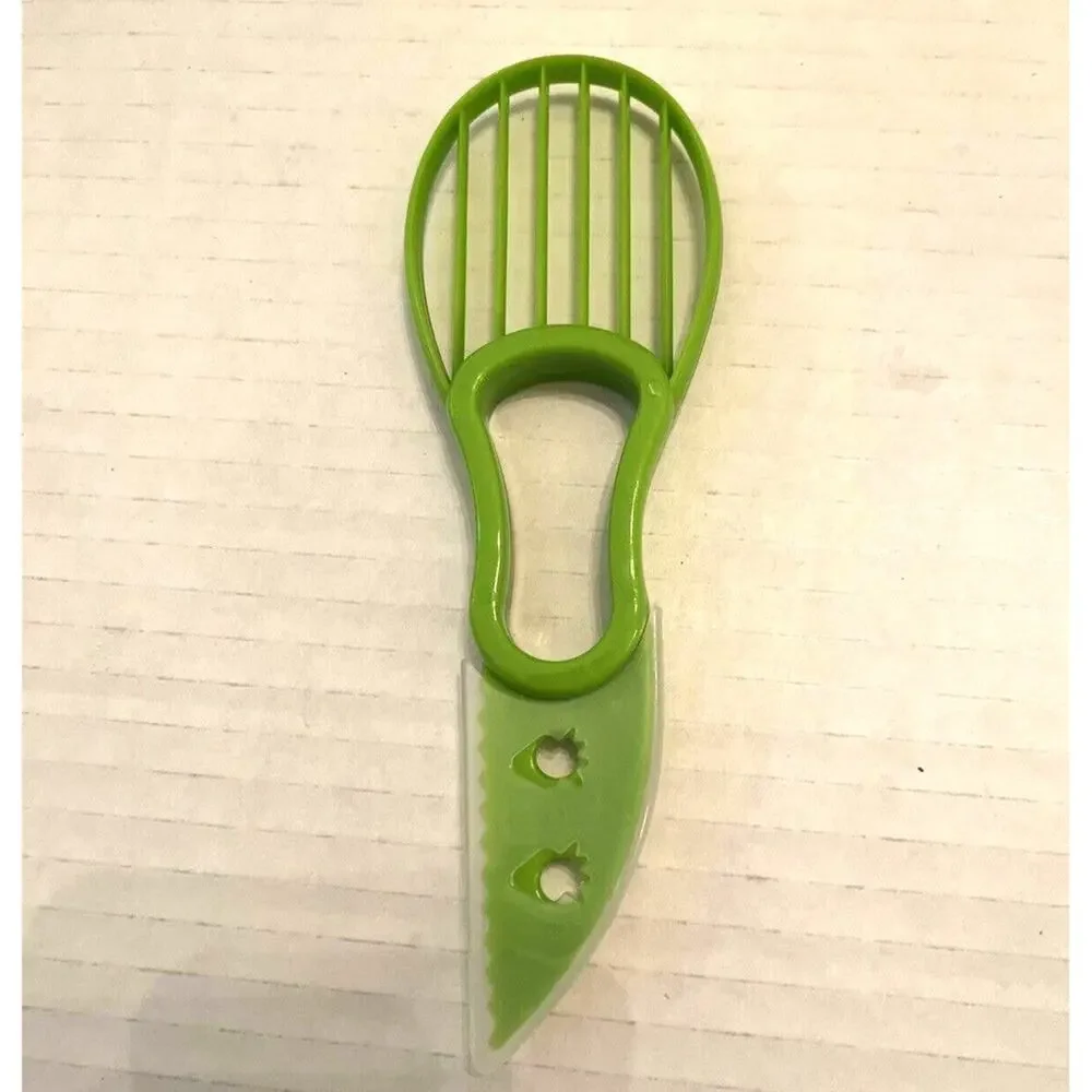 1pc Avocado Dice Corer, Kiwi Splitter, Avocado Dice Corer, 3-in-1 Avocado Slicer